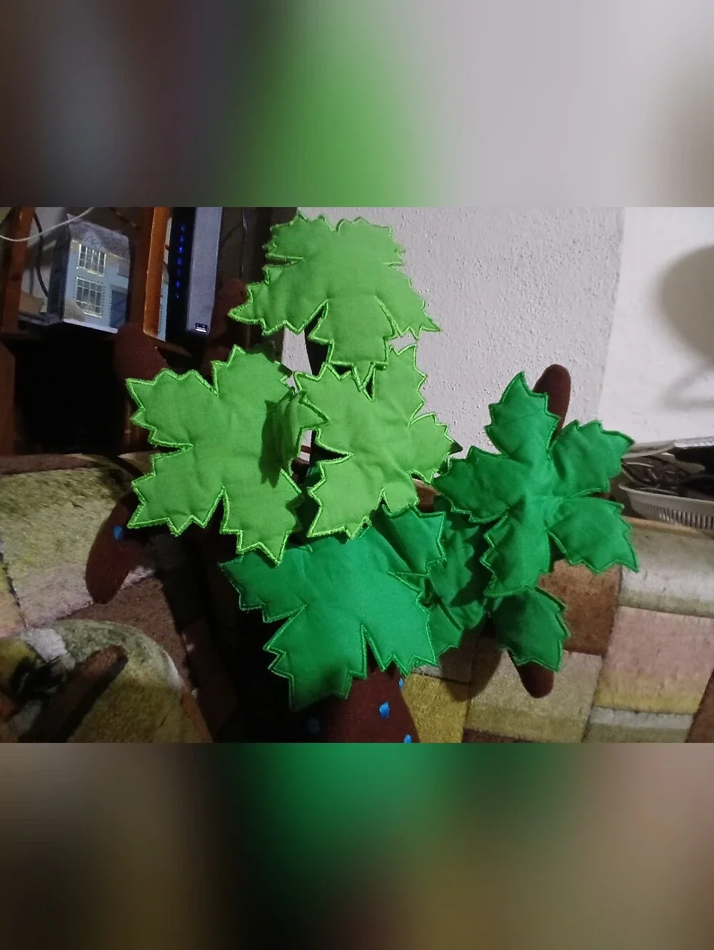 Felt Tree  with Green Leaves Plush